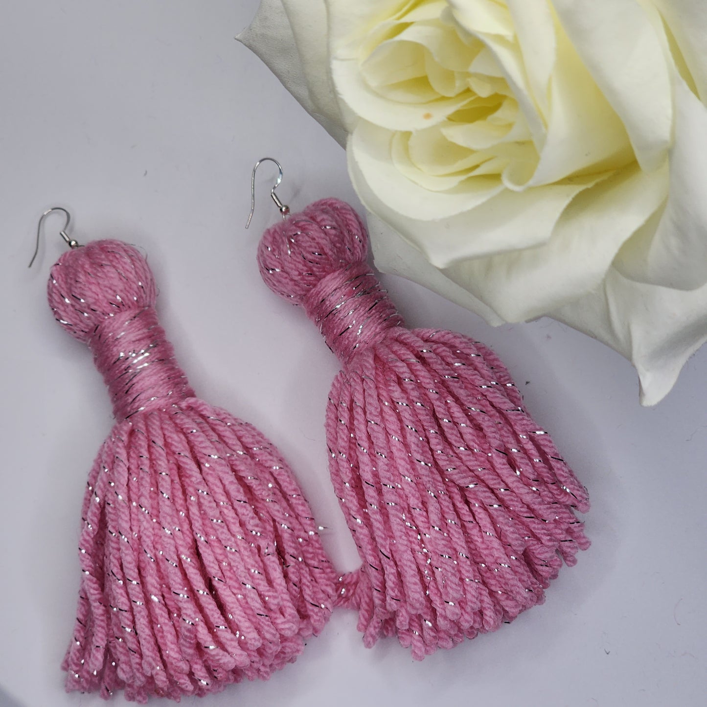 Long Neck Tassel Earrings