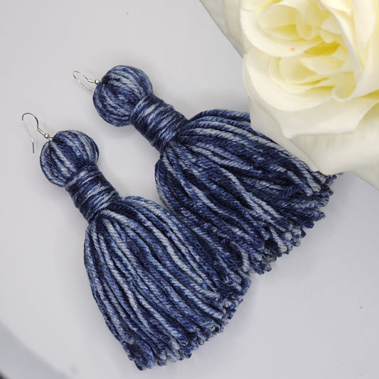 Long Neck Tassel Earrings